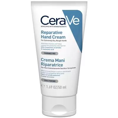 CeraVe Восстанавливающий крем для рук для очень сухой кожи, 50 мл