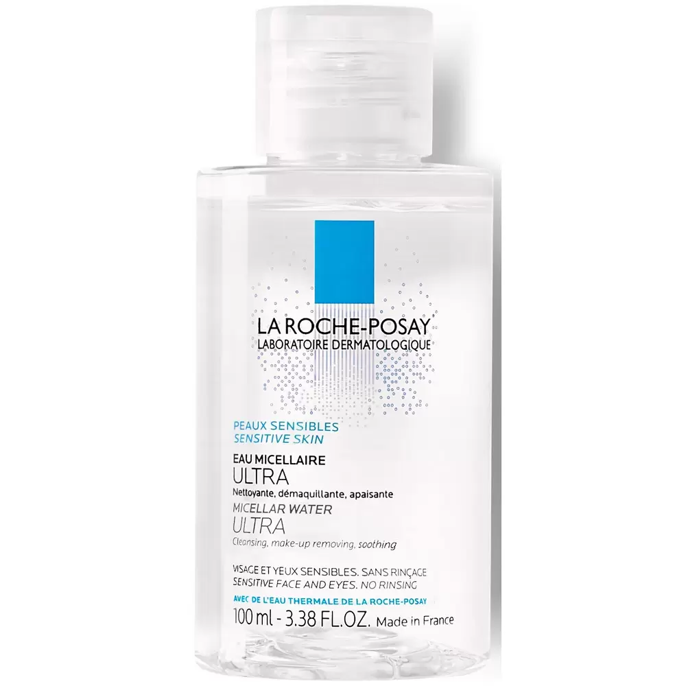 LA ROCHE-POSAY ULTRA SENSITIVE Мицеллярная вода для чувствительной кожи глаз и лица, 100 мл